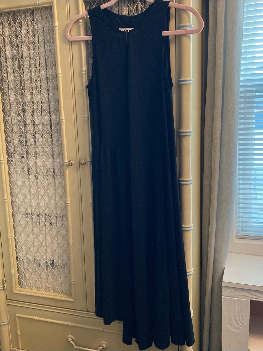 Maison Margiela Black Sleeveless Maxi Dress